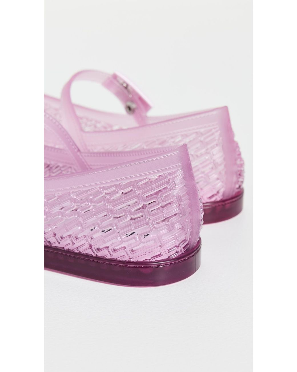 Melissa Pink Harper Jelly Ballet Flats