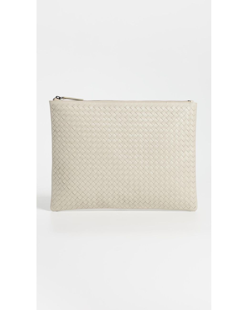 Dragon Diffusion Natural Woven Leather Pouch