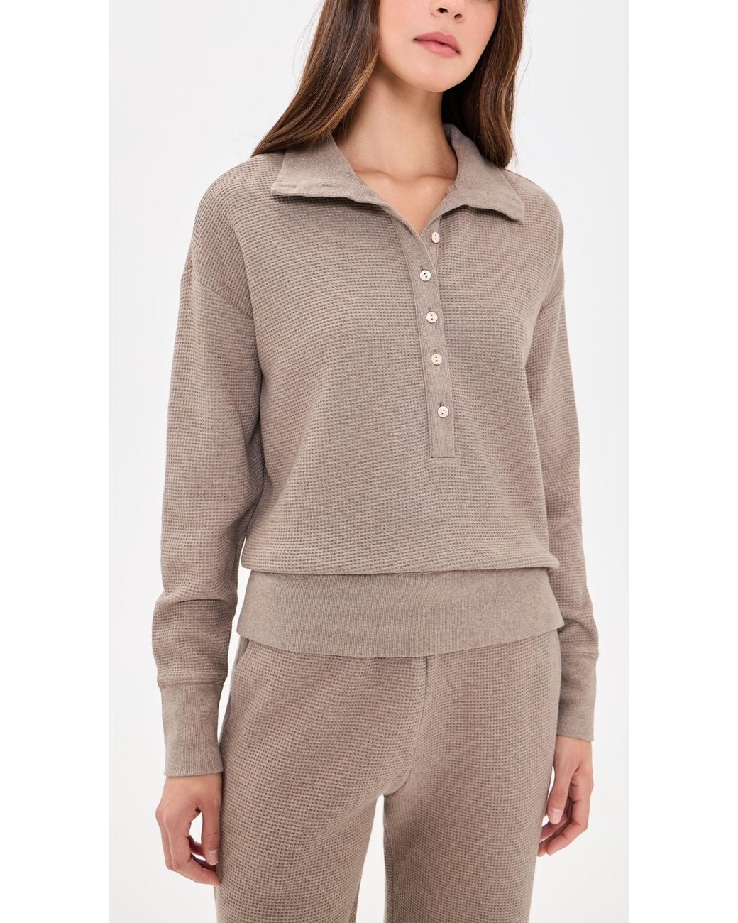 NEGATIVE Multicolor Waffle Knit Pullover
