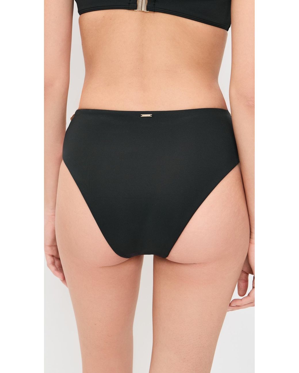 Jonathan Simkhai Black Tyas Bikini Bottoms