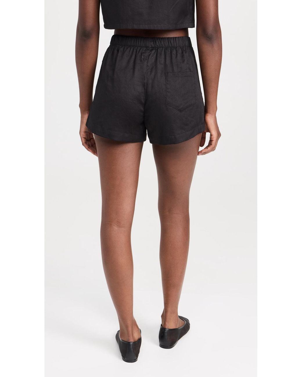 Leset Black Yoko Boxer Shorts