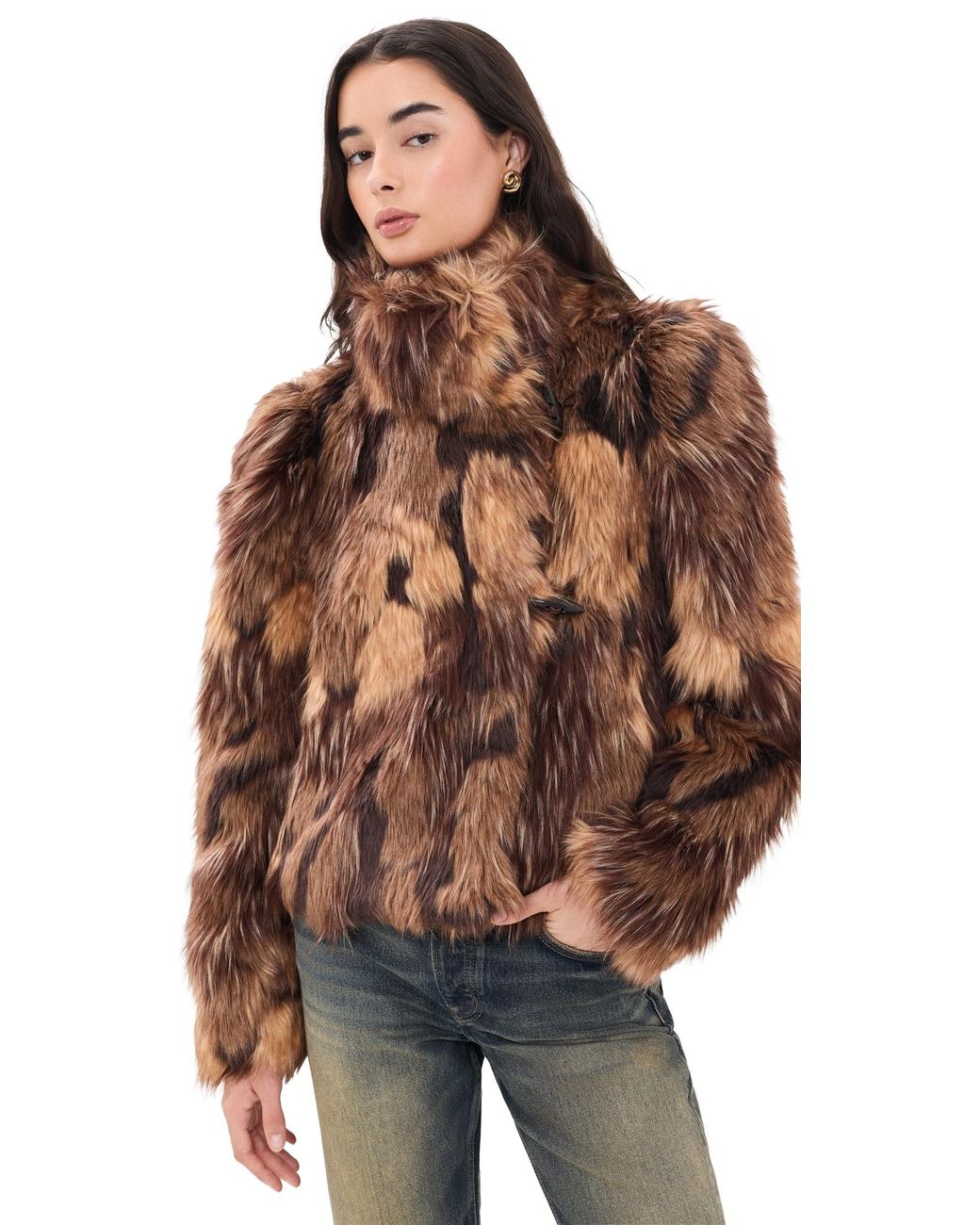 Ugg Brown Tesie Toggle Jacket