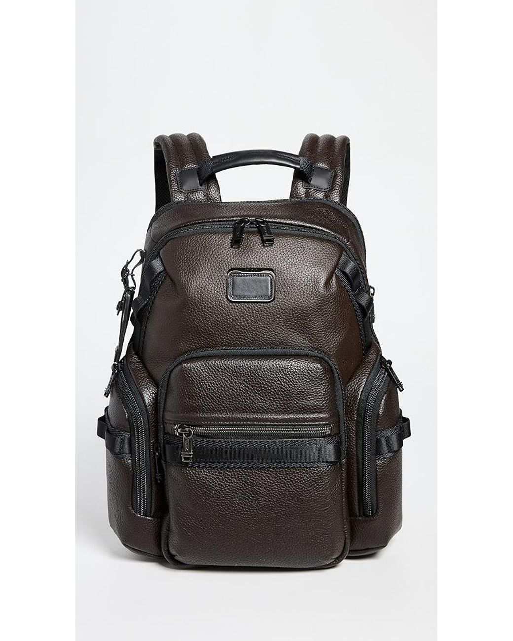 Tumi Alpha Bravo Navigation Backpack in Black for Men | Lyst Canada