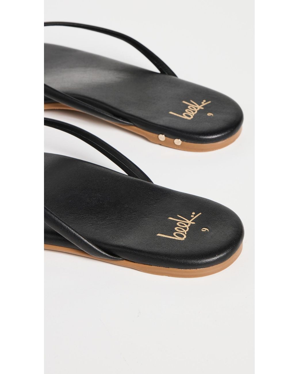 Beek Black Sunbeam Flip Flops