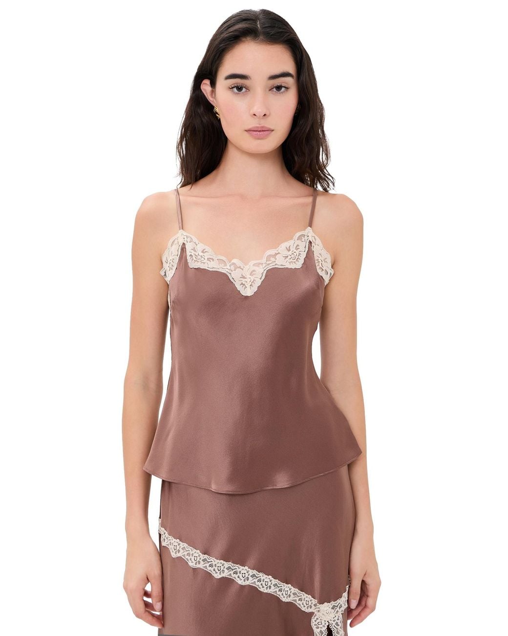 LoveShackFancy Red Franna Top