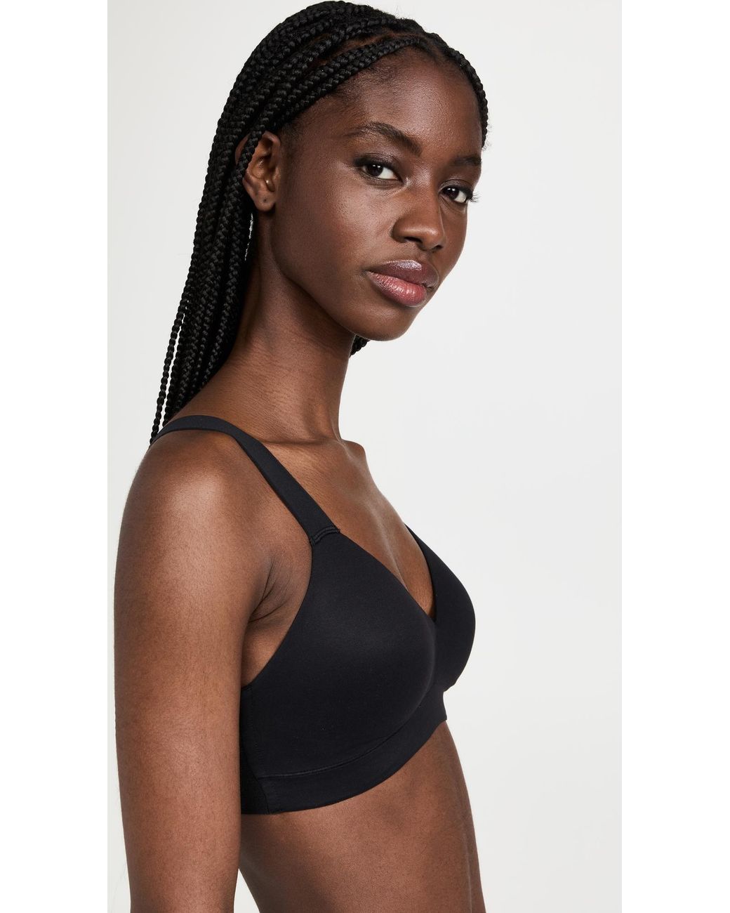 Spanx Black Smooth Bra-Llelujah! Lightly Lined Bralette