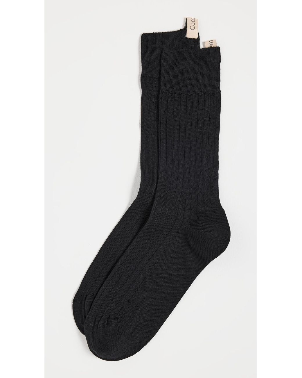 Comme Si Black The Yves Socks