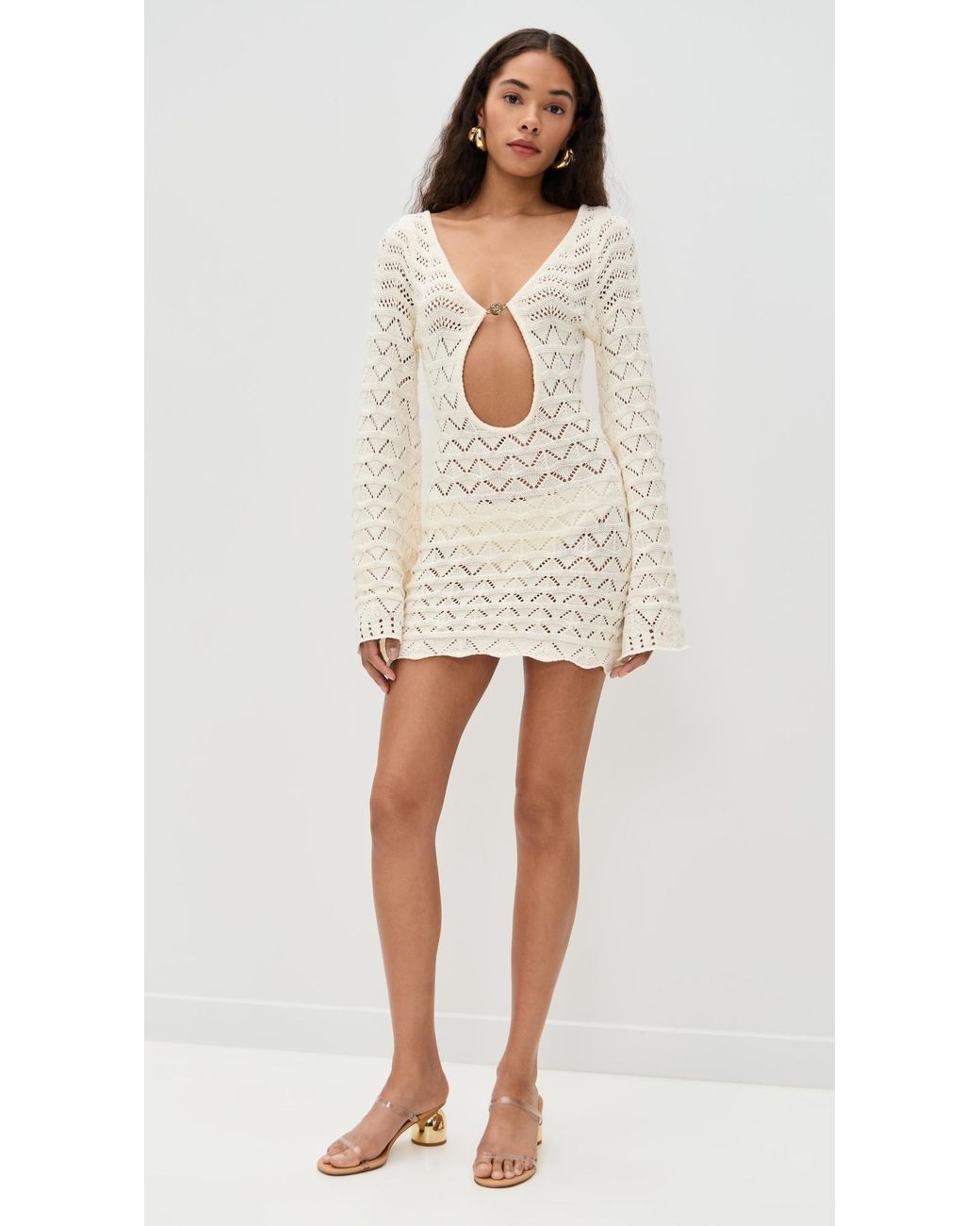 bananhot capri mini dress Bananhot Capri Mini Dress In White - 62% Off