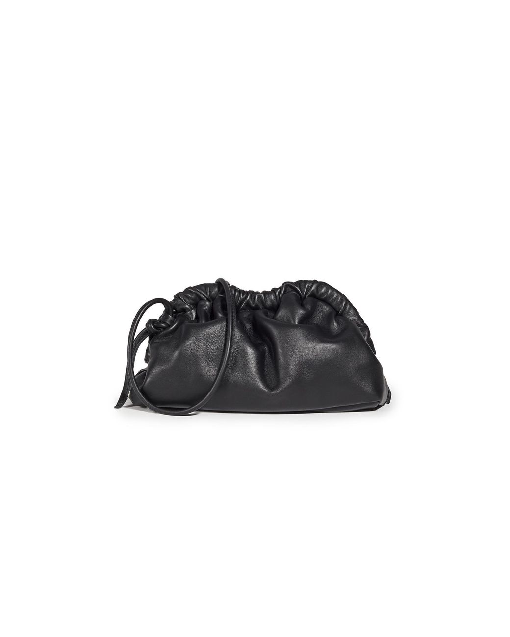 Mansur Gavriel Black Mini Cloud Clutch