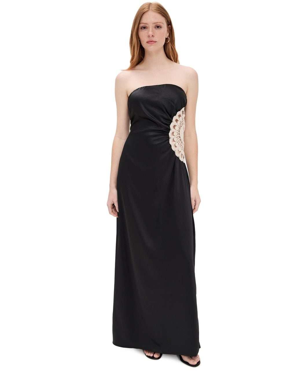 4th & Reckless Cherry Dress in Black | Lyst