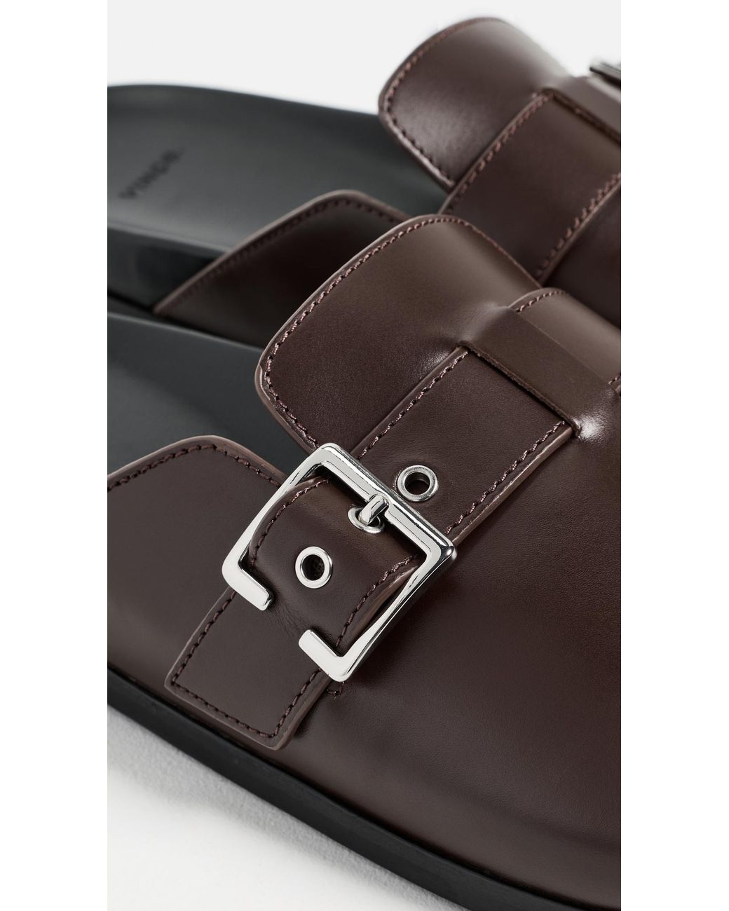 Vince Black Leon Mules