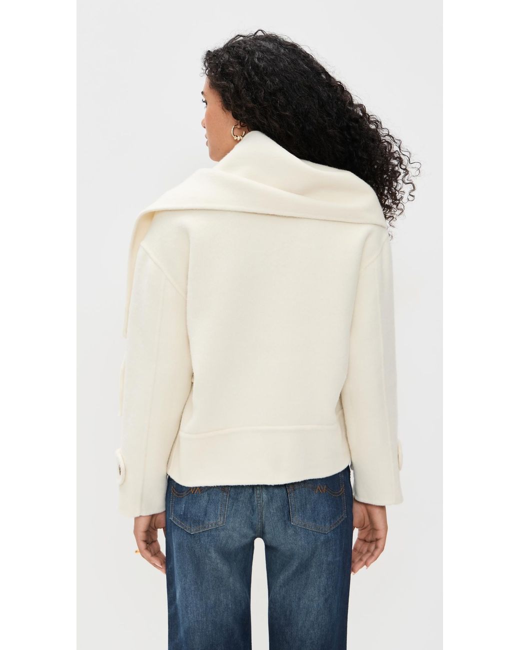 Line & Dot Black Sofia Scarf Jacket