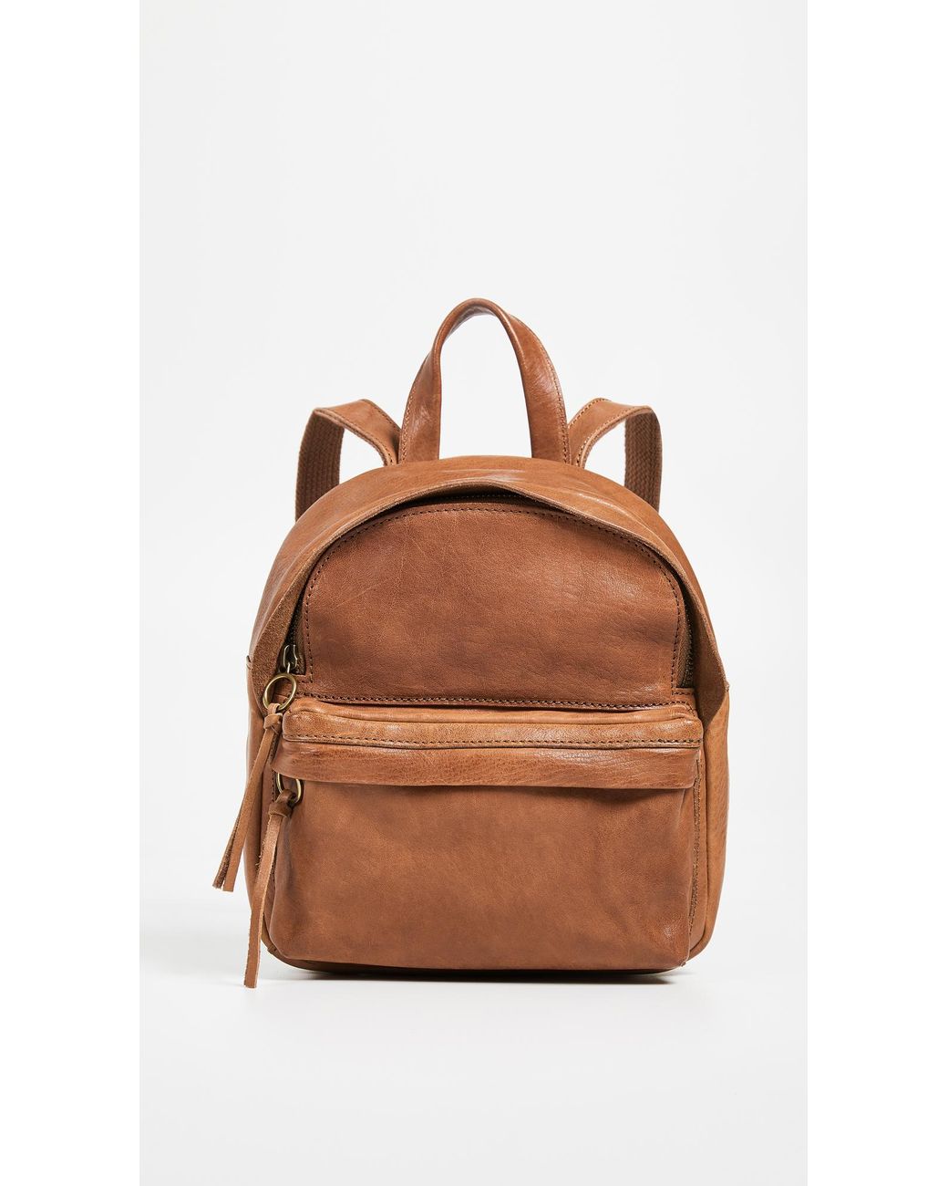 Mini lorimer hotsell leather backpack