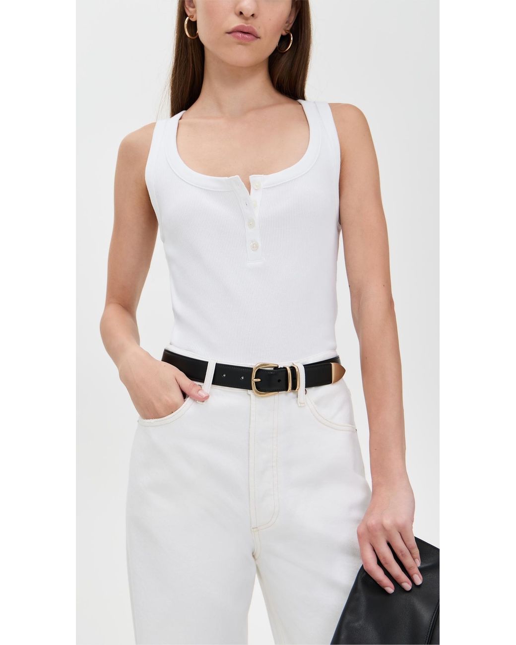 A.L.C. Black A. L.C. Carson Belt