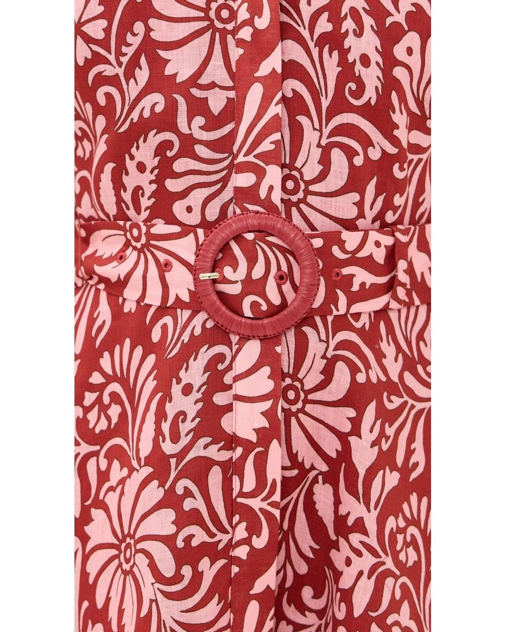 Veronica Beard Beau Dress in Red | Lyst