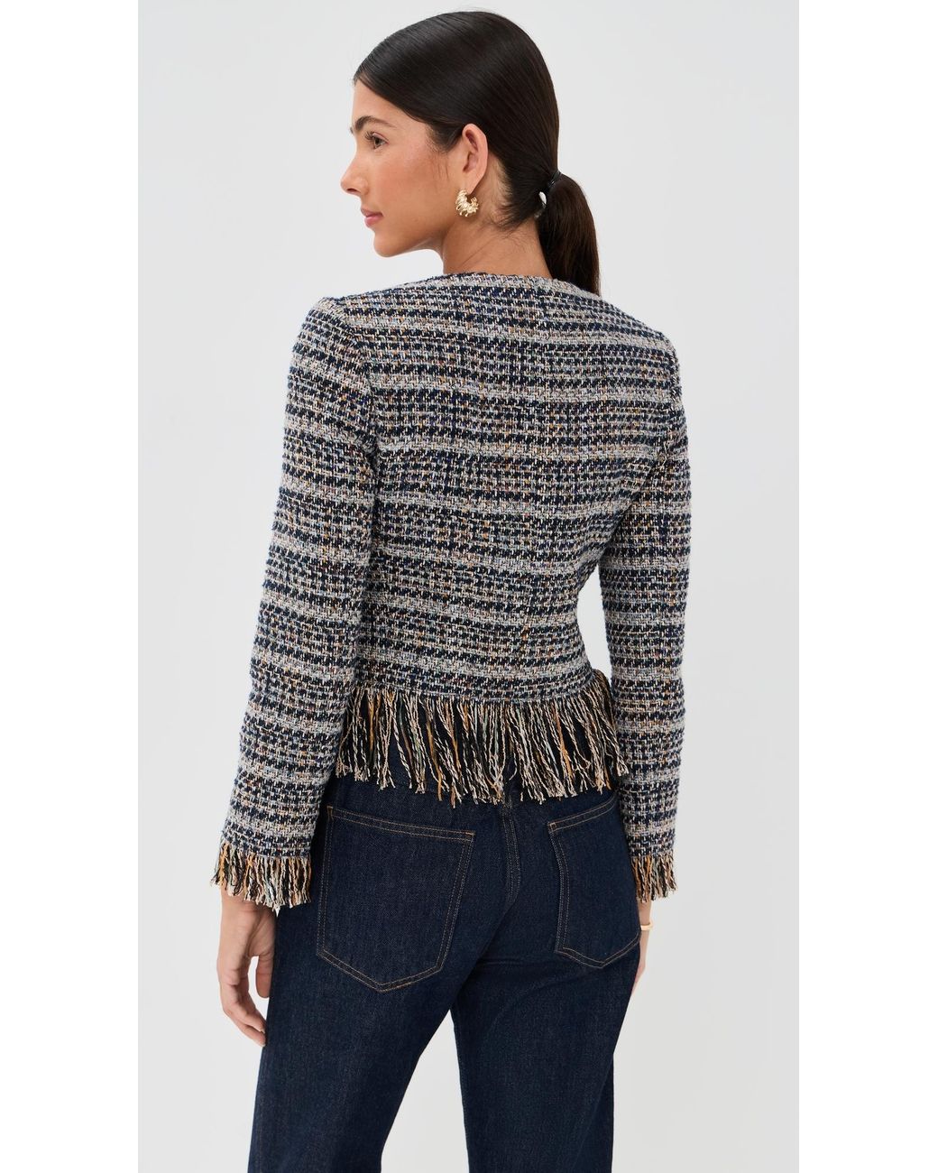 Veronica Beard Black Lyons Jacket