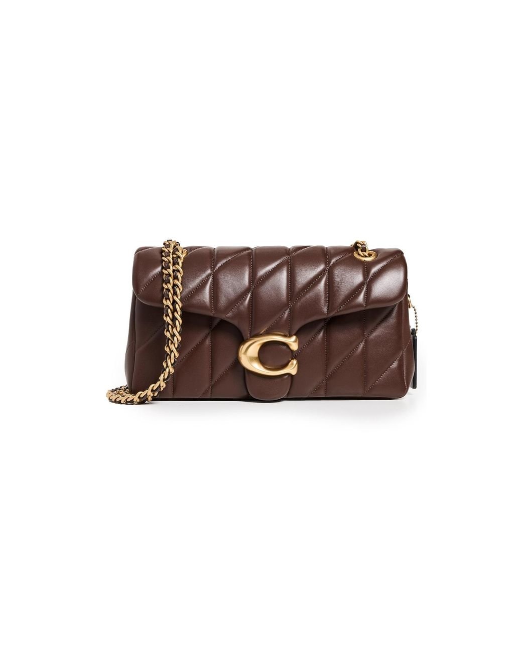 ショルダーバッグ・ポシェット Coach 'tabby 26' Quilted Chain-link Leather Shoulder COACH Tabby 26 Quilted Solid Black Leather Shoulder
