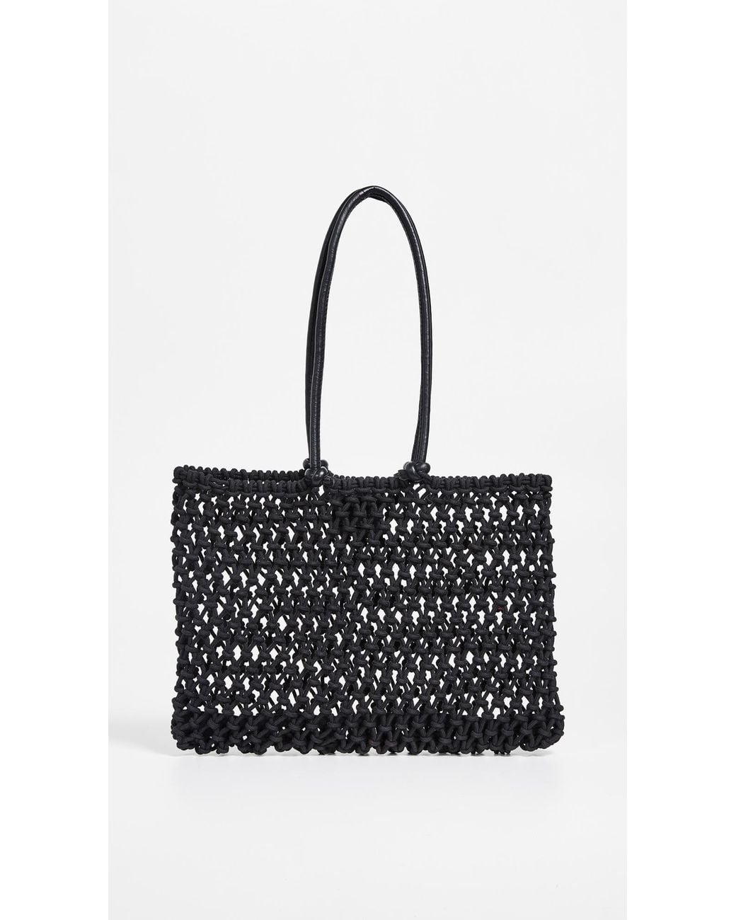 Clare V. Black Sandy Tote