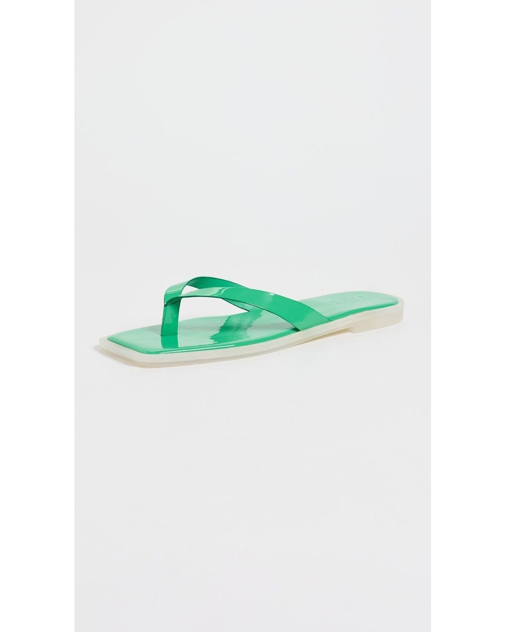Tibi Green Arnie Sandals