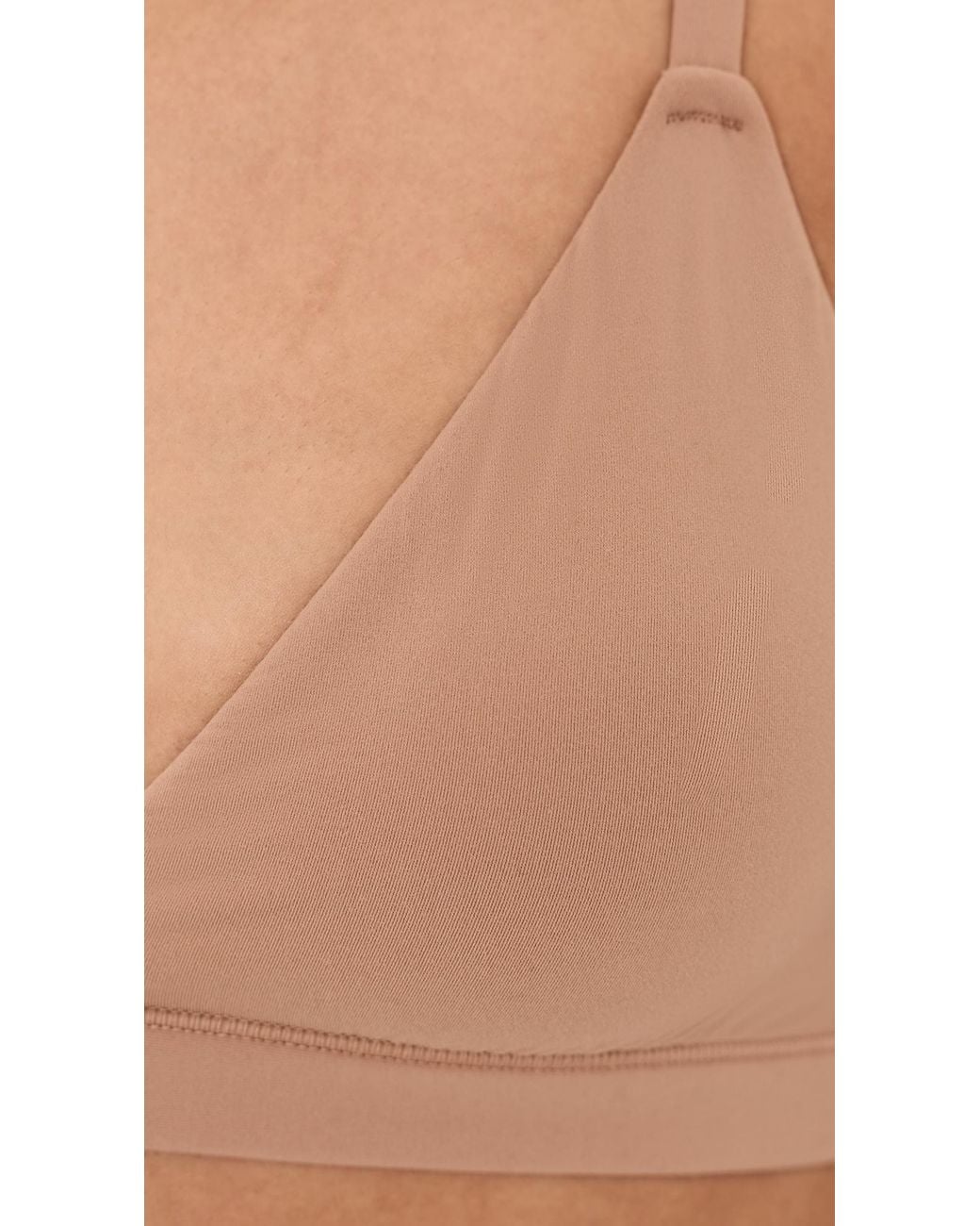 Tiangle Images Skims Triangle Bralette in Natural | Lyst