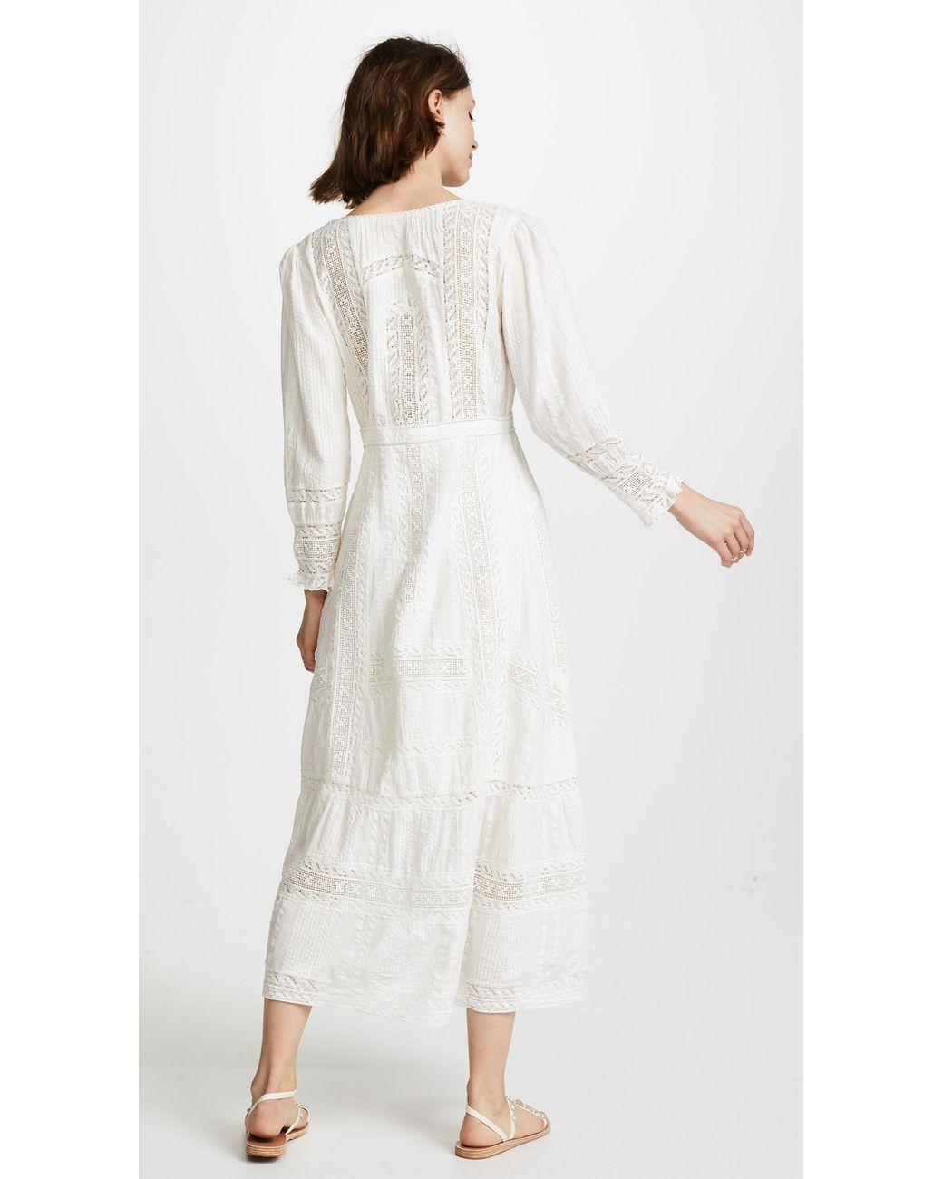 desert victorian maxi dress