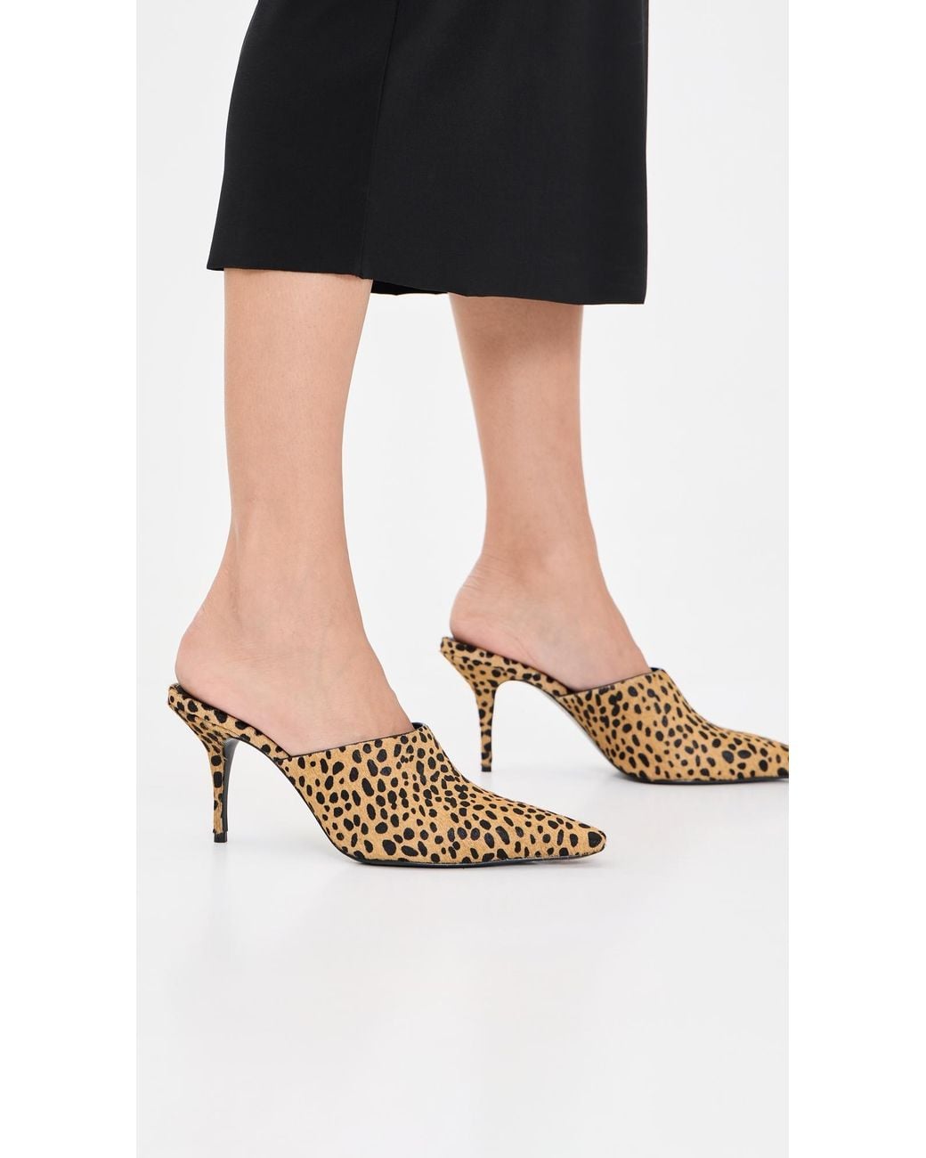 Black Suede Studio Multicolor Mesa 80 Heels
