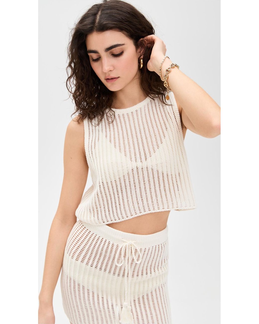 LSPACE Natural Sander Top