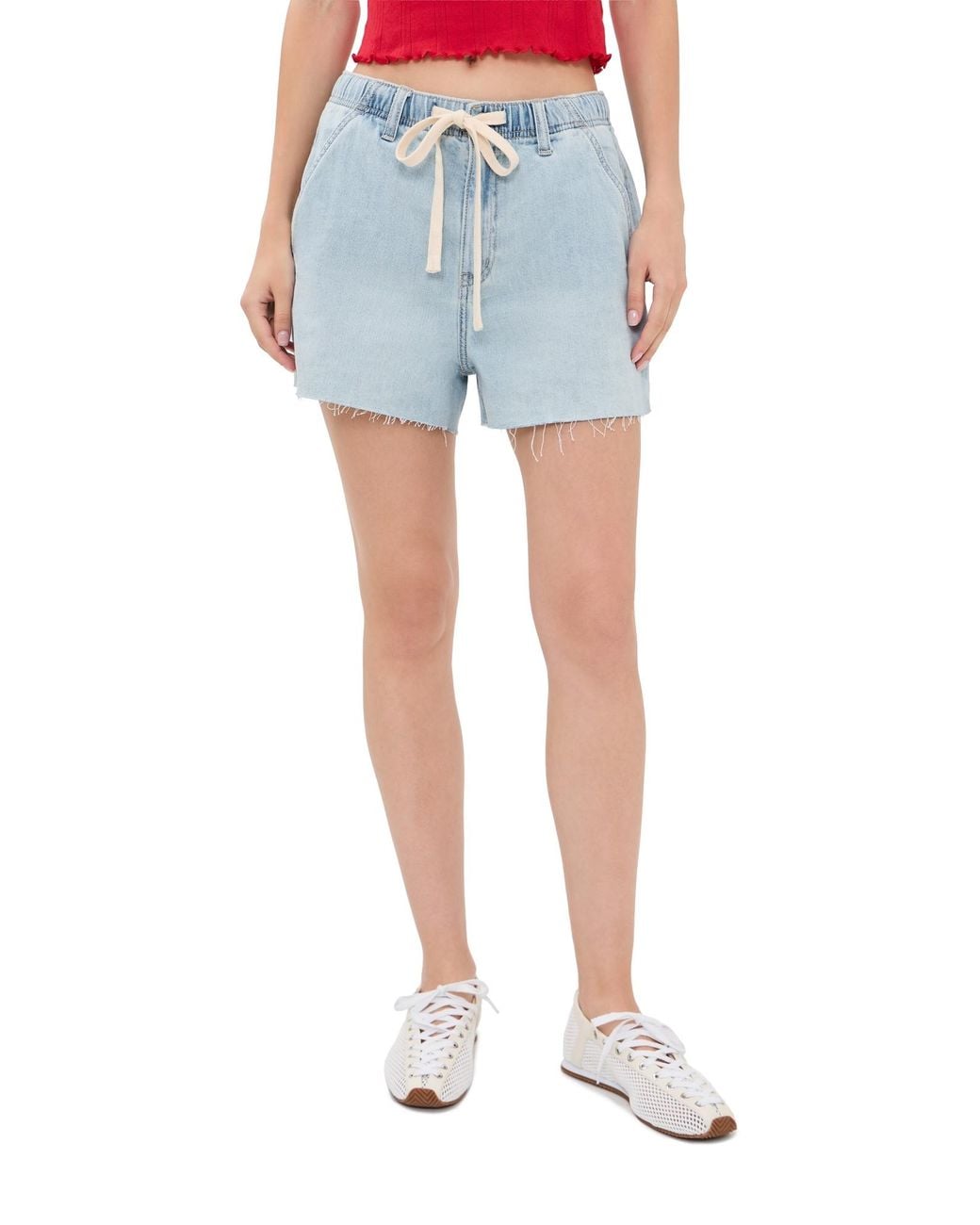 DAZE Blue Poolside Pull On Shorts