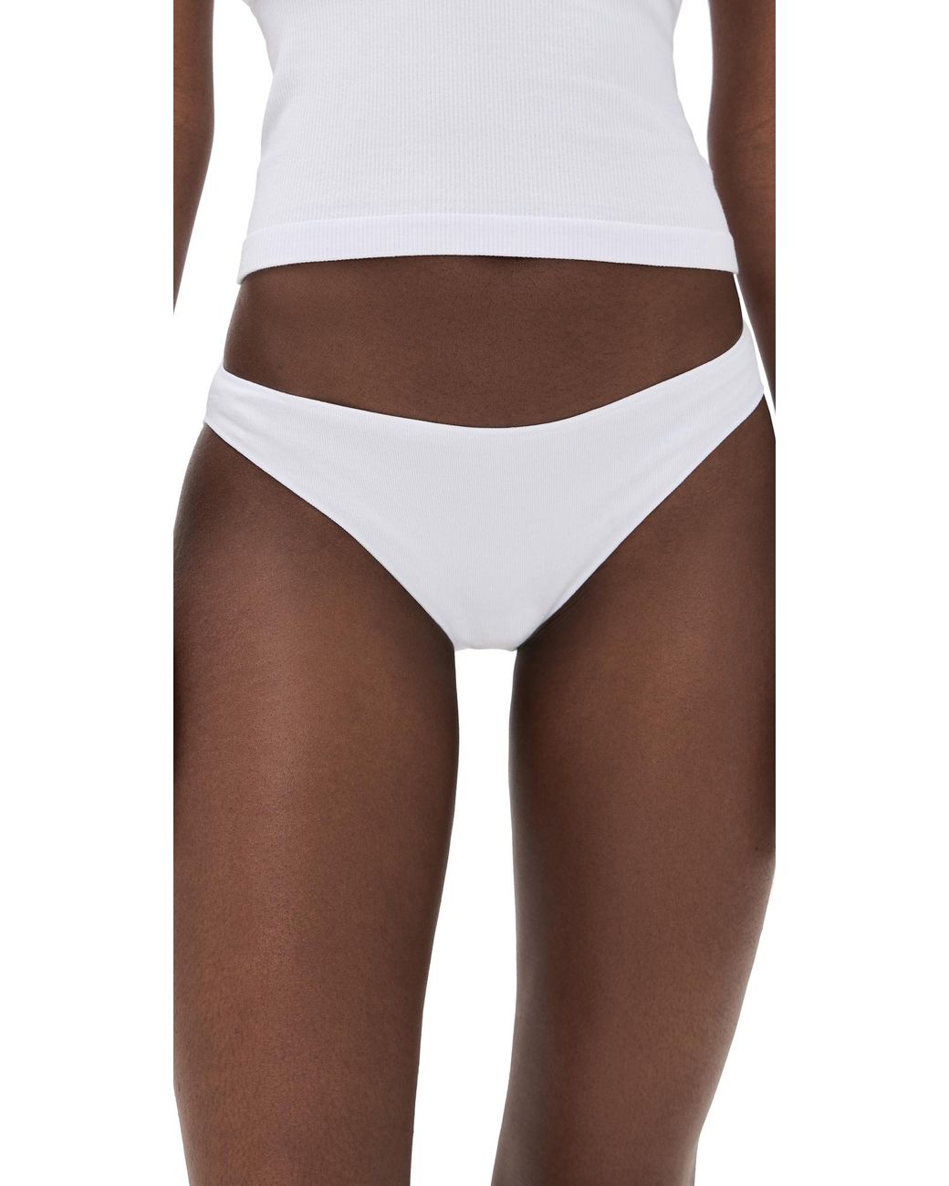 Lunya Brown Seamless Modal Bikini