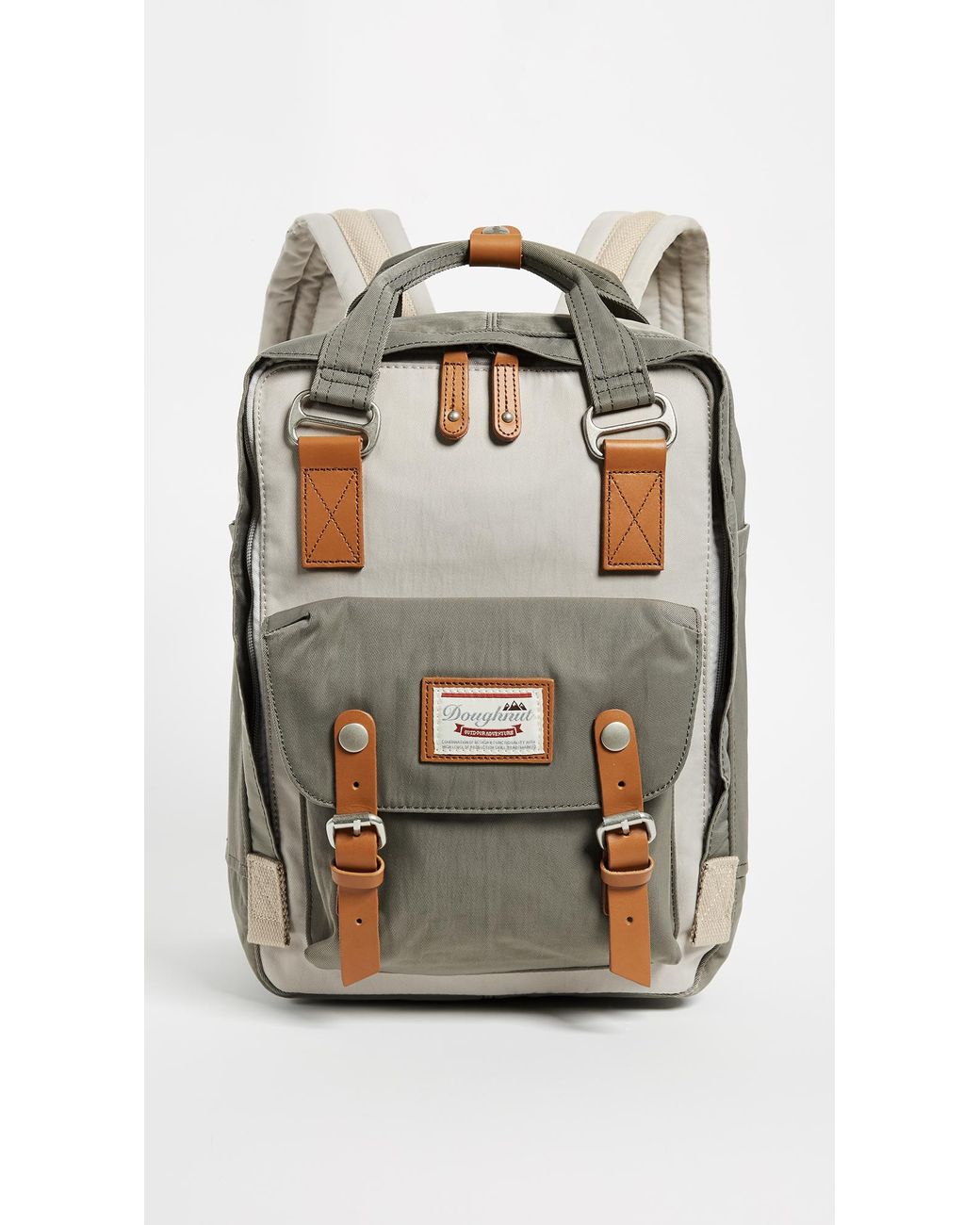 Doughnut macaroon ivory cheap & light grey backpack