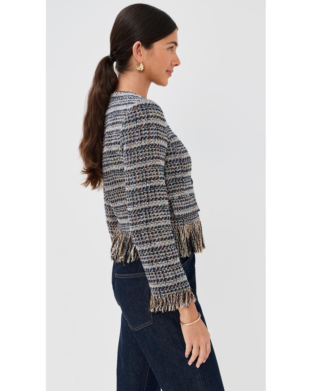 Veronica Beard Black Lyons Jacket