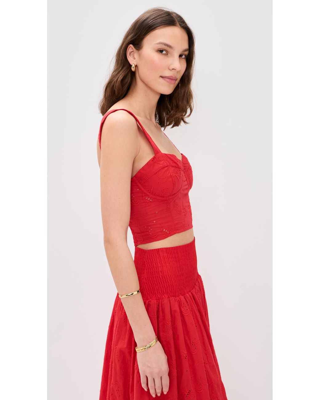 The Lulo Project Red The Bustier