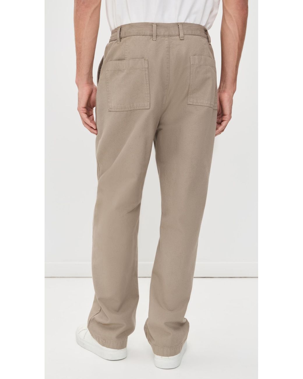 Alex Crane Natural Canvas Painter Pants for men