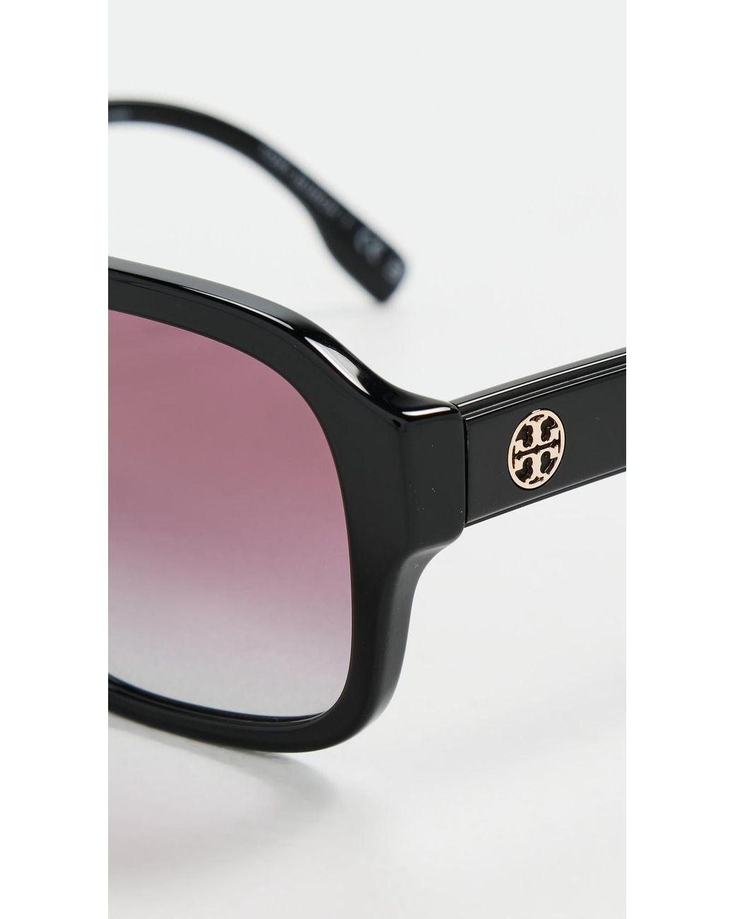 Tory Burch Ty7224U Pilot Sunglasses in Black | Lyst display picture 2
