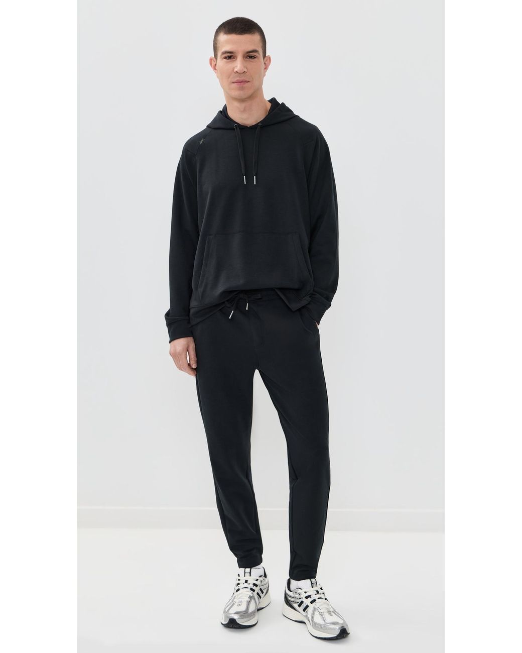 Rhone Black Dreamstate Joggers for men