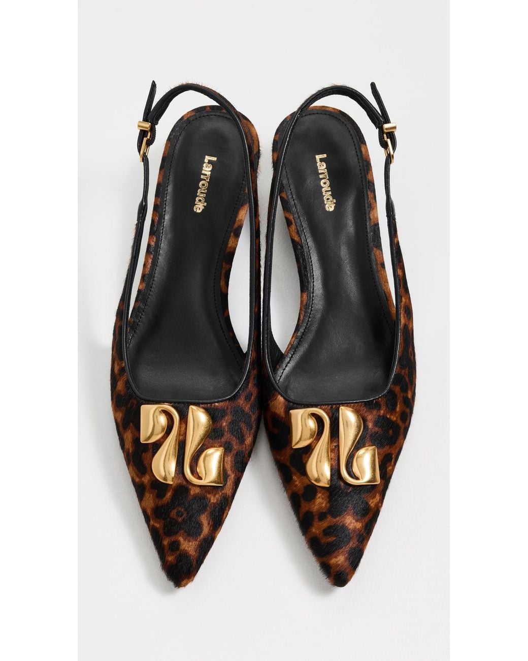 Larroude Black Kaitlan Ll Low Pumps
