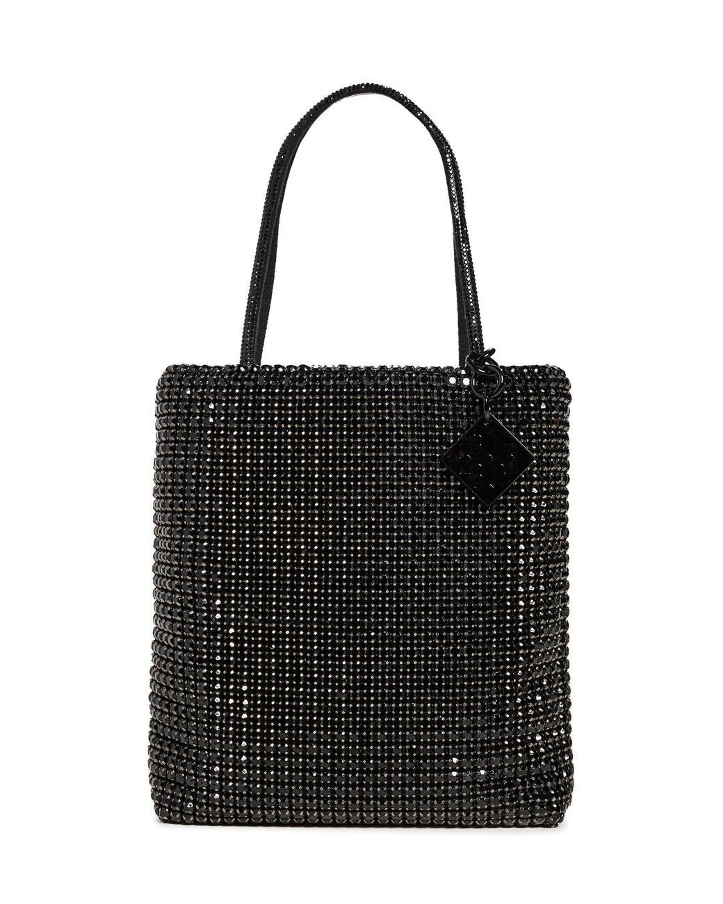 きらめき *TORYBURCH* ナイトオウル クリスタル ミニトート*洗練 Night Owl Crystal-Embellished Mini Tote: Women's Designer