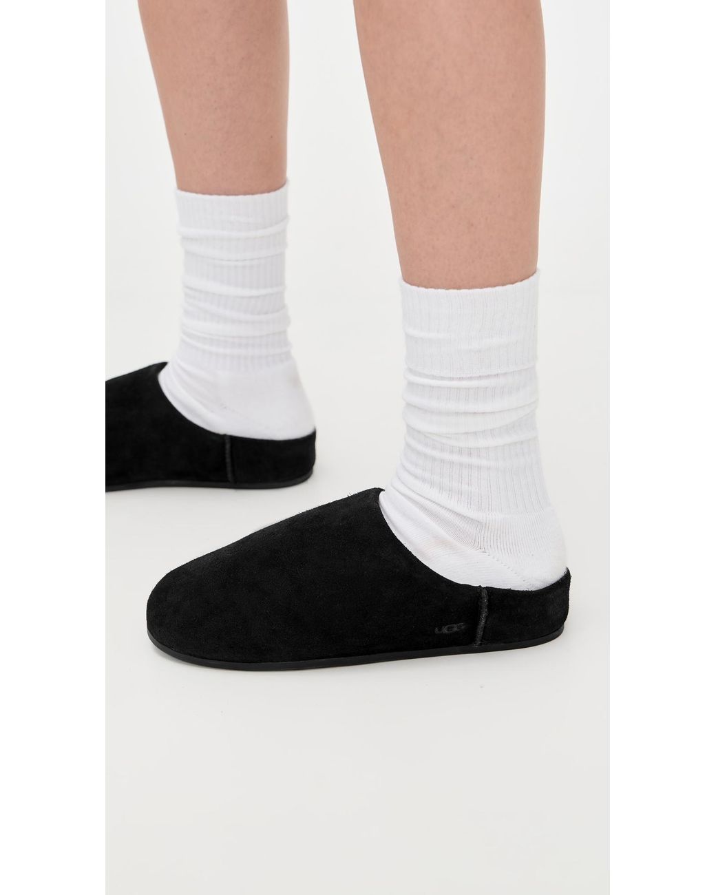 Ugg Black Elea Slip-On Slippers