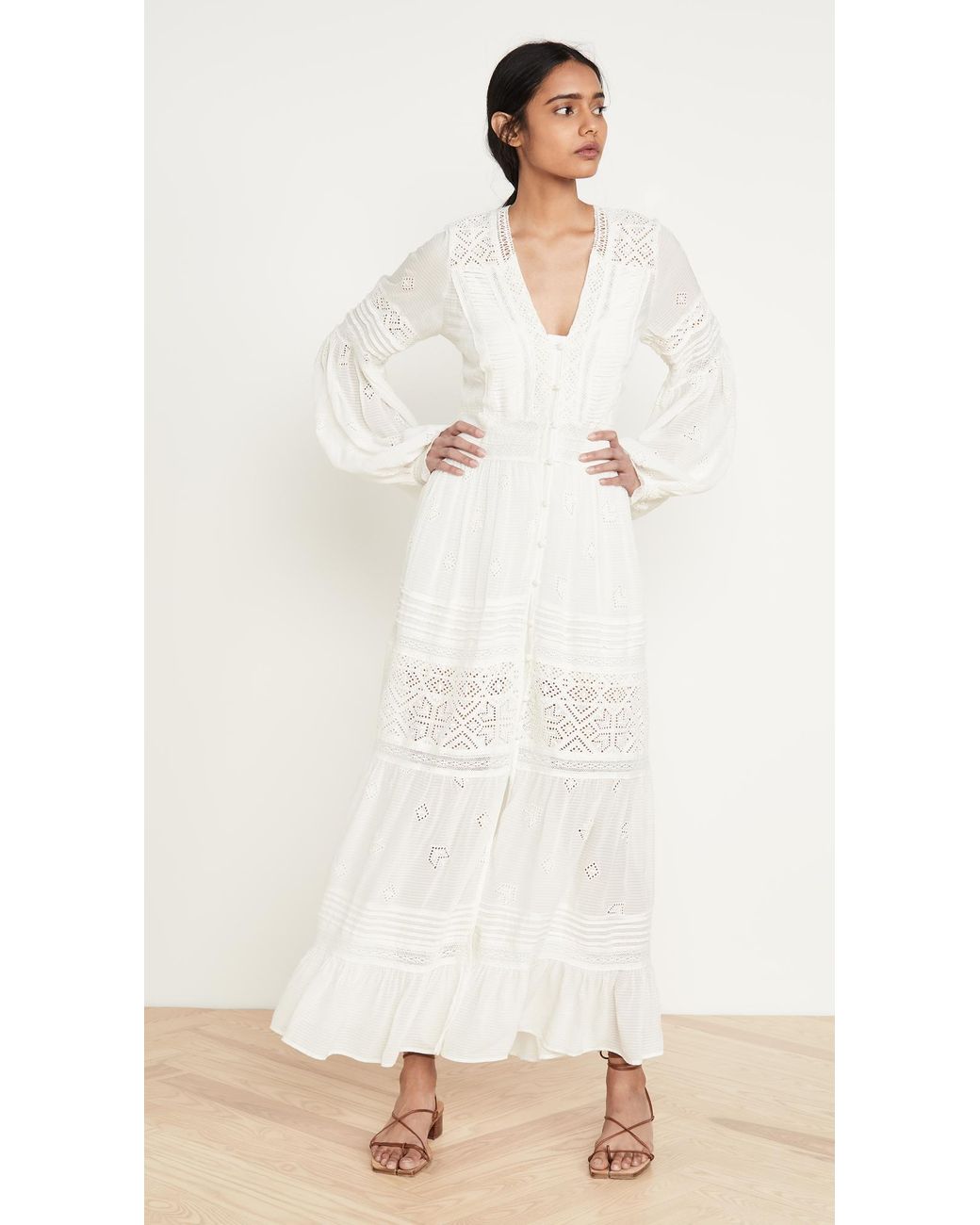 d.RA Lisa Maxi Dress in White | Lyst