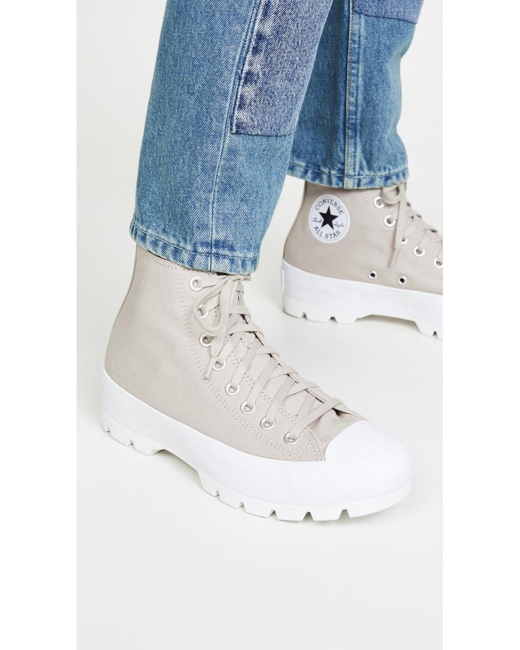 lugged canvas chuck taylor all star low top
