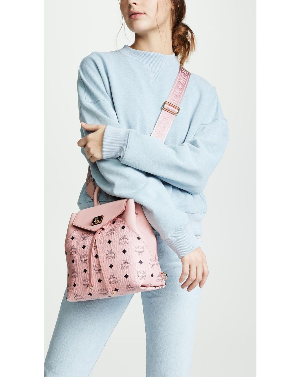 Mcm essential visetos backpack cheap