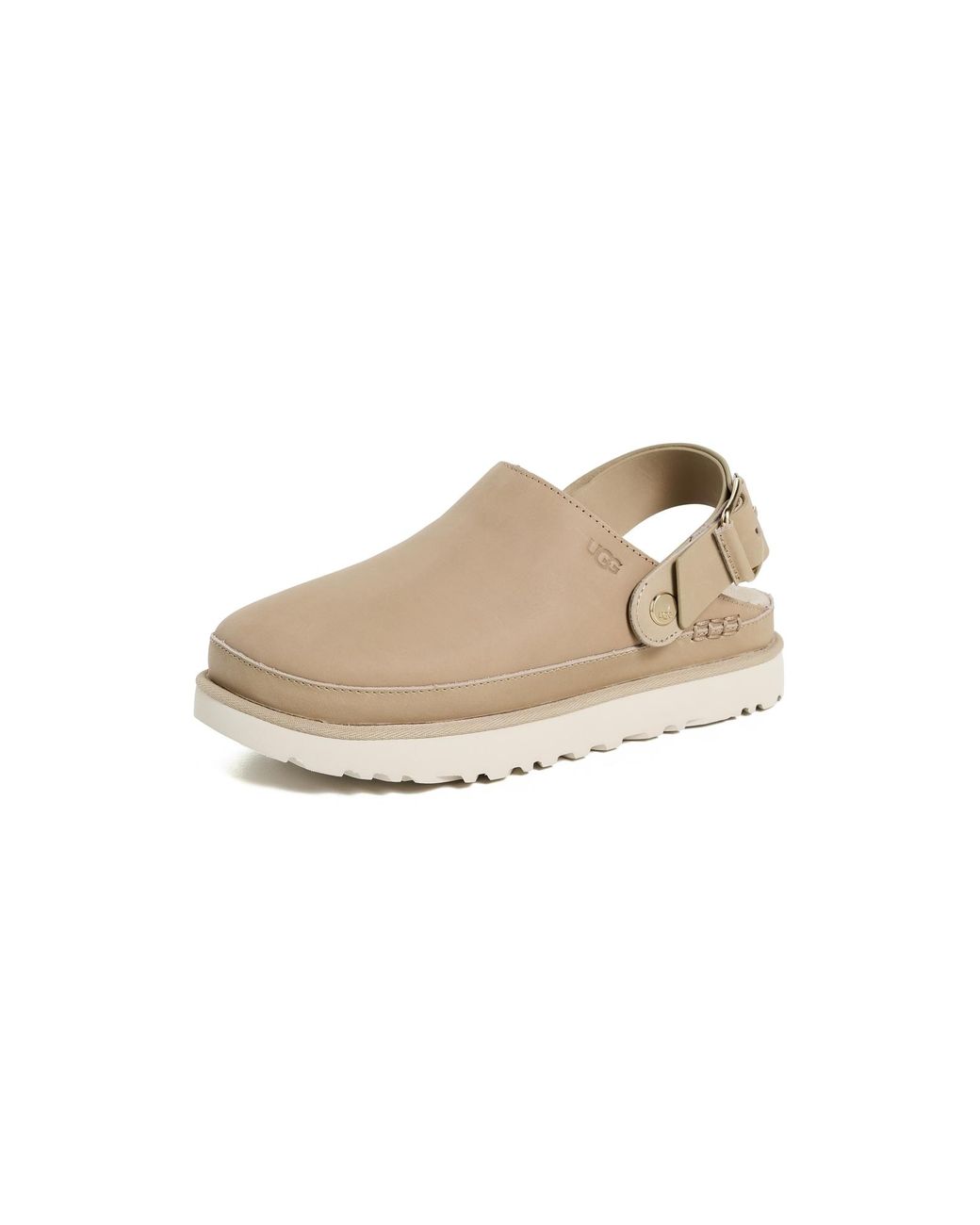Ugg White Goldenstar Villa Clogs