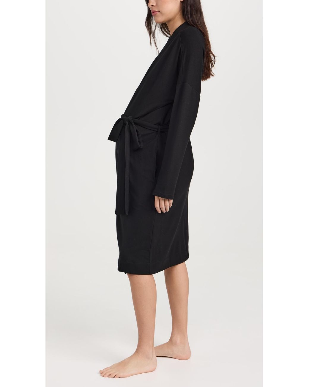 HATCH Black The Maternity Robe