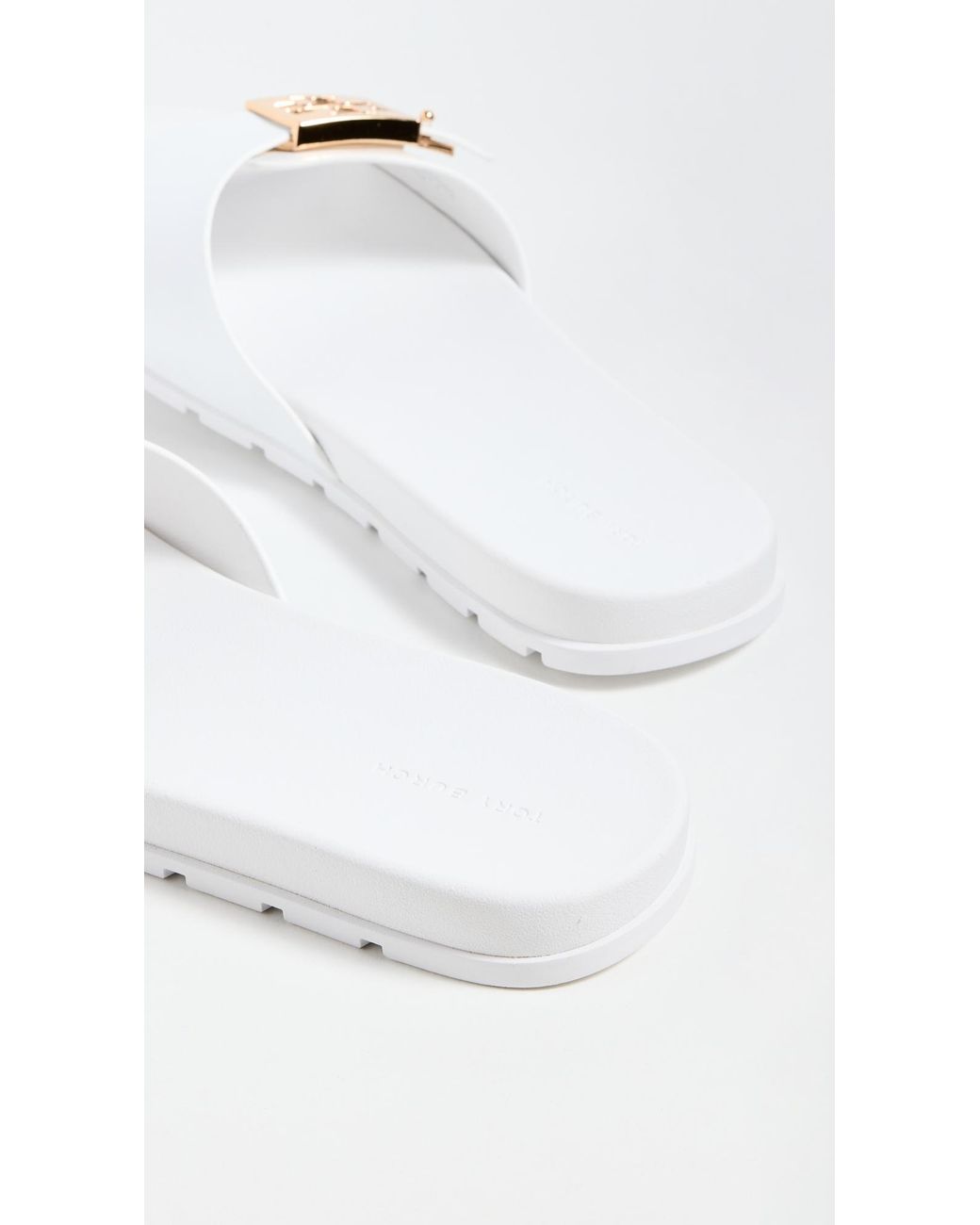 Tory Burch Multicolor Buckle Slides