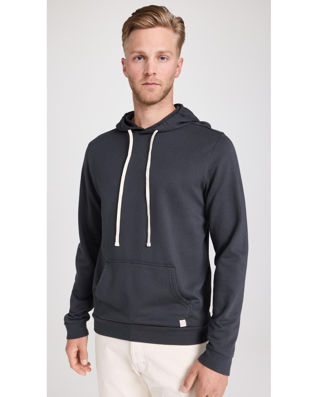 Marine Layer Blue Sunset Pullover Hoodie for men