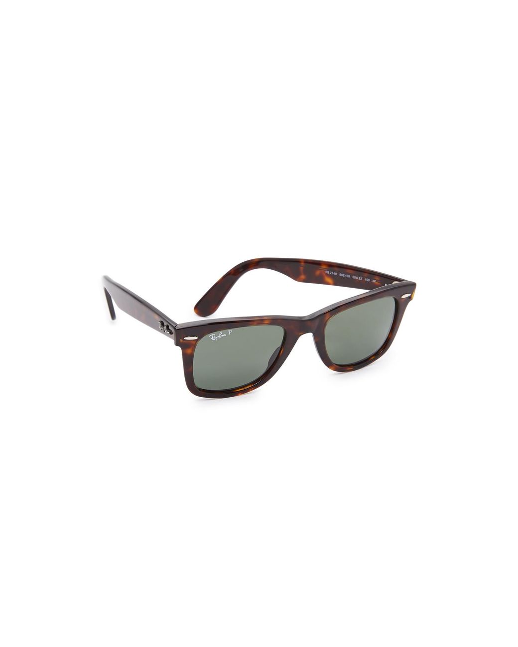 Ray Ban Rb2140 Wayfarer Polarized Sunglasses Lyst