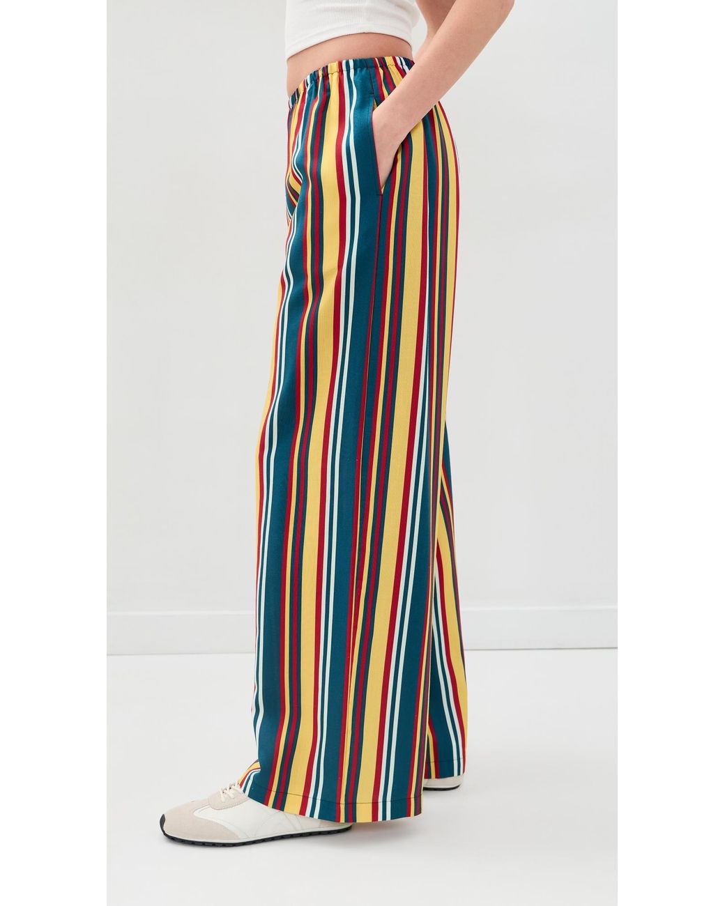 Solid & Striped White The Monaco Pants