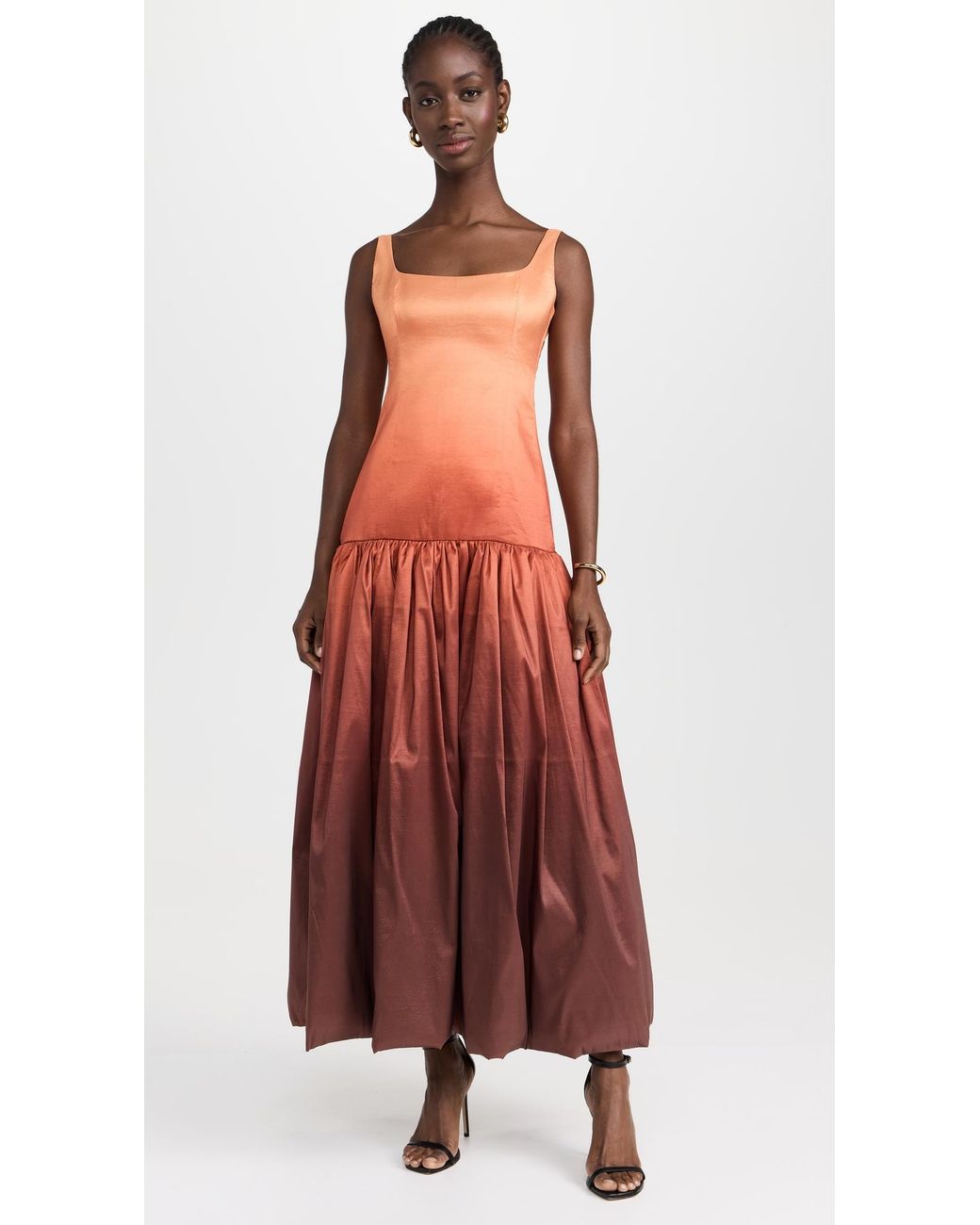 Rendoll Drop Waist Voluminous Dress