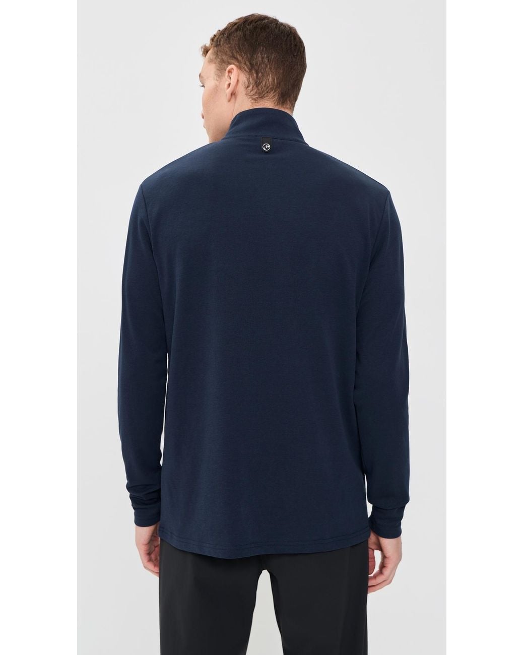 Malbon Blue Flyer Mid Layer Jacket for men