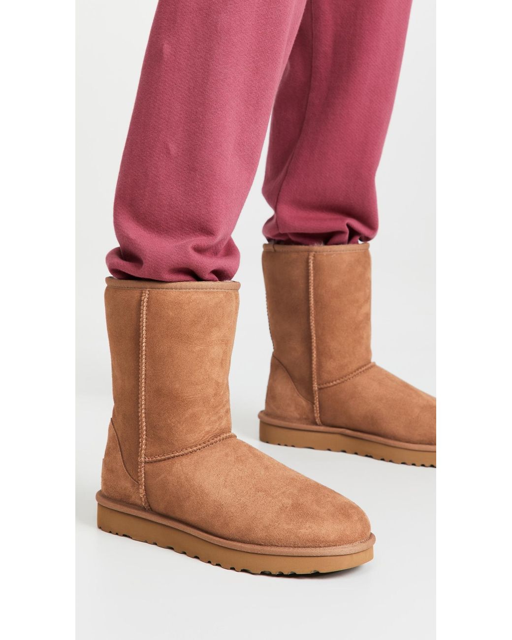 Ugg White Classic Short Ii Boot